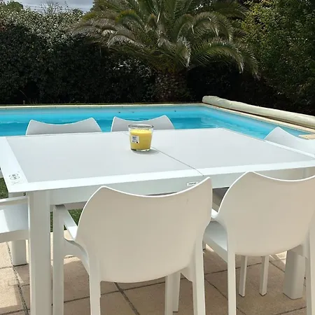 La Hume Proche Port Commodites Bassin D'arcachon Avec Piscine Chauffee Semesterbostad Gujan-Mestras