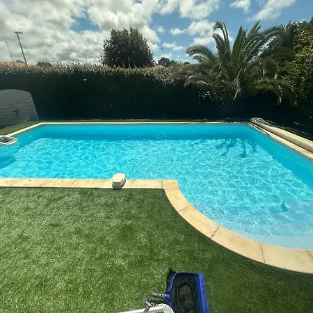 La Hume Proche Port Commodites Bassin D'arcachon Avec Piscine Chauffee Semesterbostad Gujan-Mestras