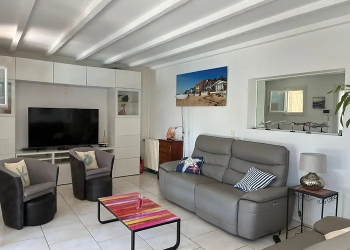 La Hume Proche Port Commodites Bassin D'arcachon Avec Piscine Chauffee Gujan-Mestras